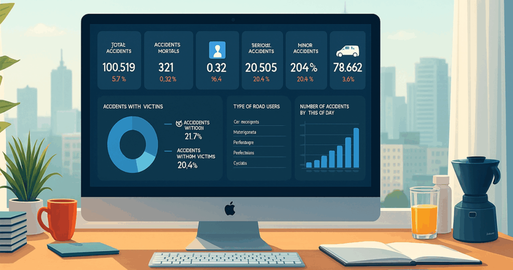 traffic accident dashboard 2